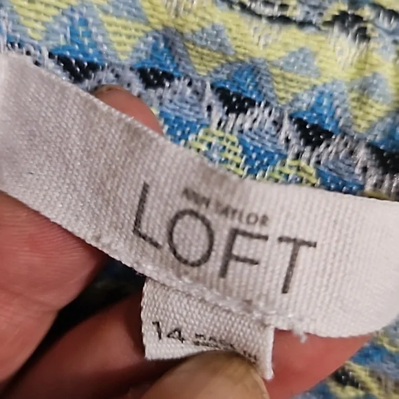 Loft Flat Front Shorts - Picture 3 of 5